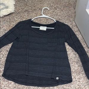 Grey and white washed Long sleeved shirt